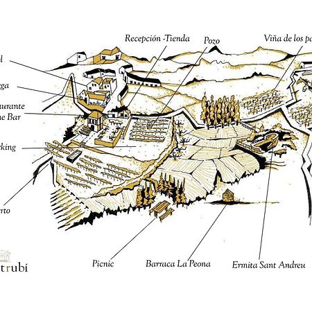 Casa Gran 1771 - Montrubi Winery Hotel - Adults Only Font-Rubi Exterior photo